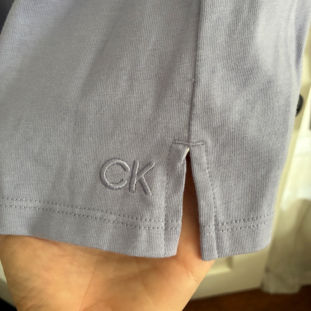 NWT Calvin Klein Performance Long Sleeve Shirt 💜 - Picture 4 of 7